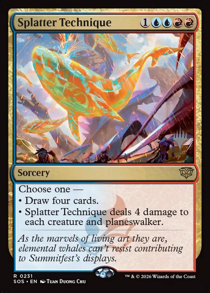Splatter Technique - Magic: The Gathering - MoxLand