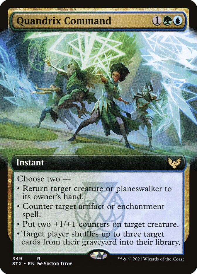 Comando de Quandrix / Quandrix Command - Magic: The Gathering - MoxLand