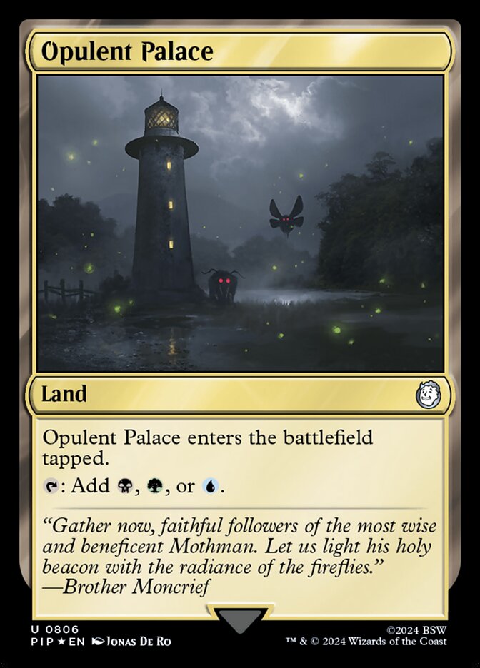 Palácio Opulento / Opulent Palace - Magic: The Gathering - MoxLand