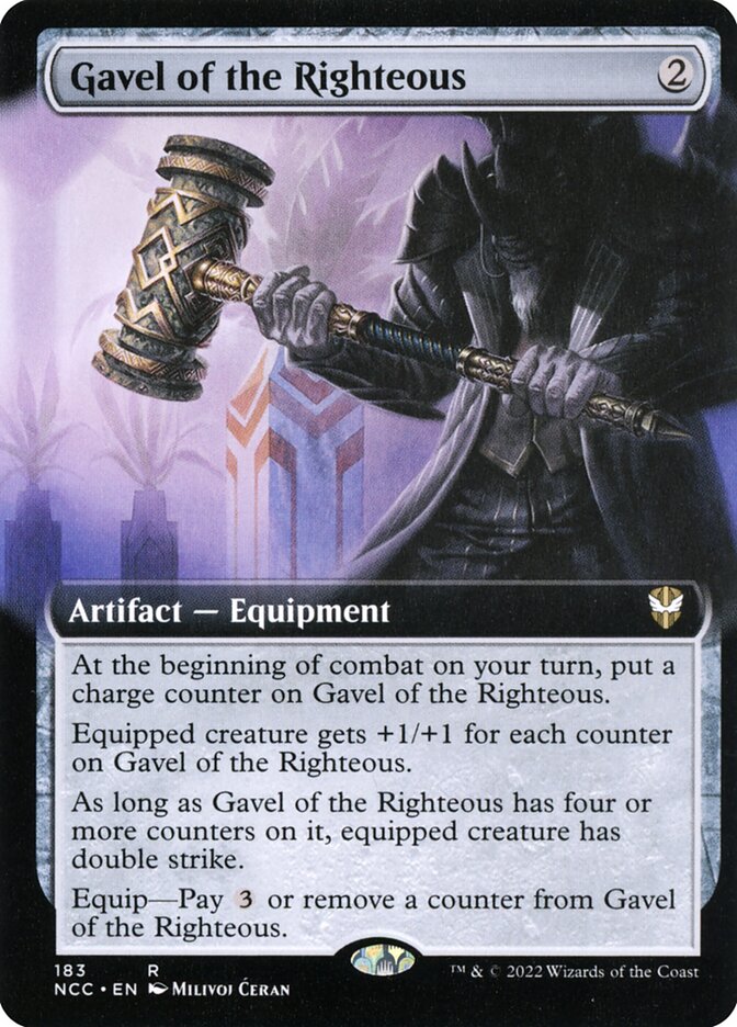 Malhete dos Justos / Gavel of the Righteous - Magic: The Gathering - MoxLand