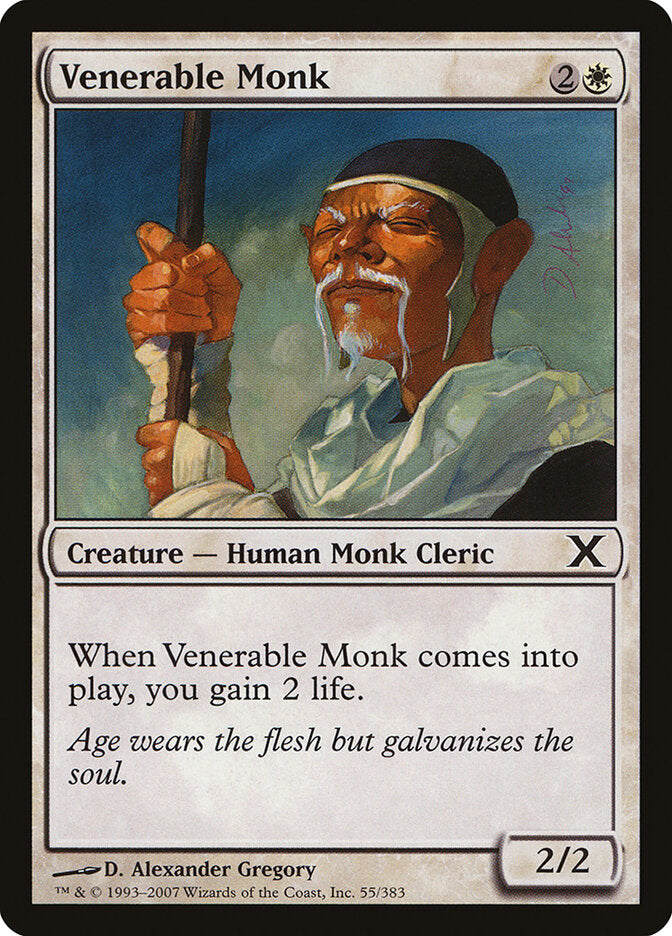 Monge Venerável / Venerable Monk - Magic: The Gathering - MoxLand