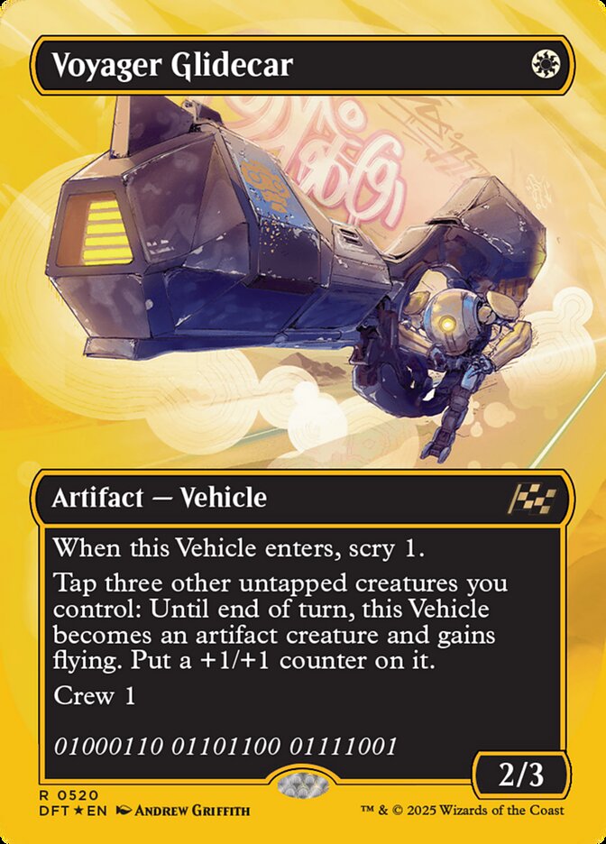 Planamóvel dos Viajantes / Voyager Glidecar - Magic: The Gathering - MoxLand