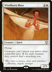 Musa Nascida do Vento / Windborn Muse - Magic: The Gathering - MoxLand