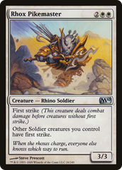 Rhox Mestre de Lança / Rhox Pikemaster - Magic: The Gathering - MoxLand