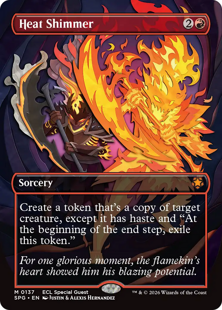 Cintilação do Calor / Heat Shimmer - Magic: The Gathering - MoxLand