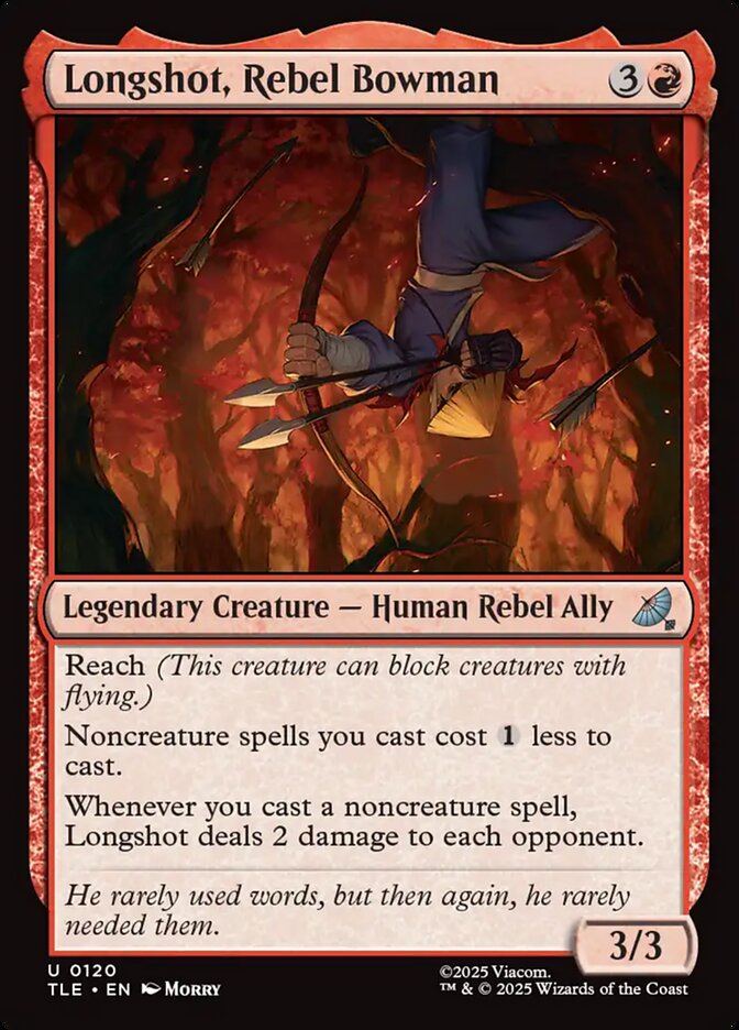 Tirolongo, Arqueiro Rebelde / Longshot, Rebel Bowman - Magic: The Gathering - MoxLand