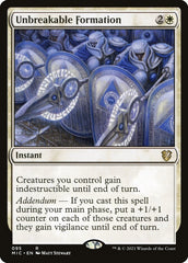 Formação Inquebrável / Unbreakable Formation - Magic: The Gathering - MoxLand