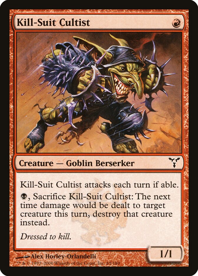 Cultista Traje Mortal / Kill-Suit Cultist - Magic: The Gathering - MoxLand