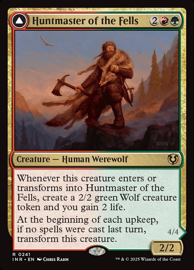 Mestre de Caça da Derrubada / Huntmaster of the Fells - Magic: The Gathering - MoxLand