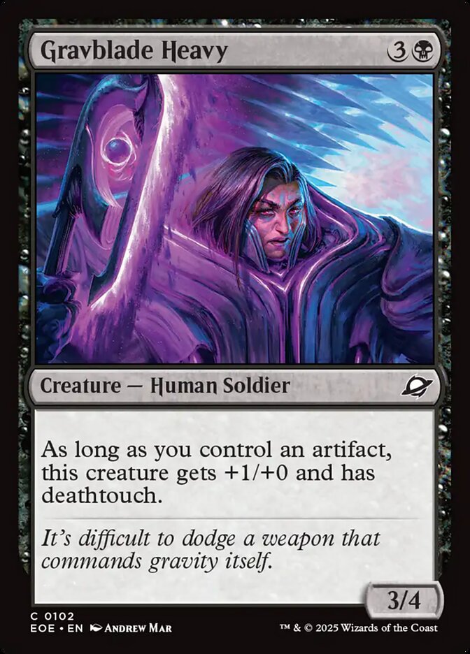 Casca-grossa da Gravilâmina / Gravblade Heavy - Magic: The Gathering - MoxLand