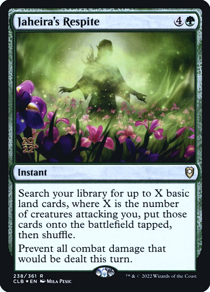 Trégua de Jaheira / Jaheira's Respite - Magic: The Gathering - MoxLand