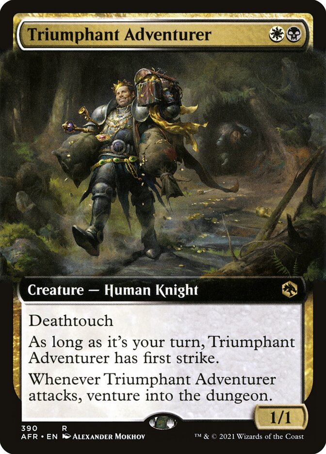 Aventureiro Triunfante / Triumphant Adventurer - Magic: The Gathering - MoxLand