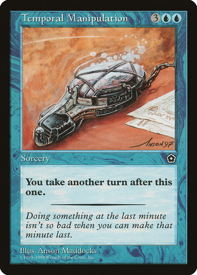 Temporal Manipulation - Magic: The Gathering - MoxLand