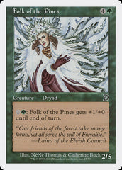 Povo dos Pinheiros / Folk of the Pines - Magic: The Gathering - MoxLand