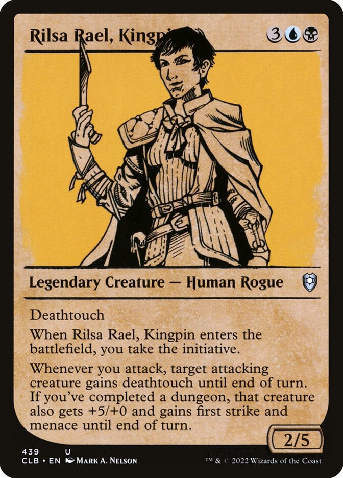 Rilsa Rael, Chefona / Rilsa Rael, Kingpin - Magic: The Gathering - MoxLand