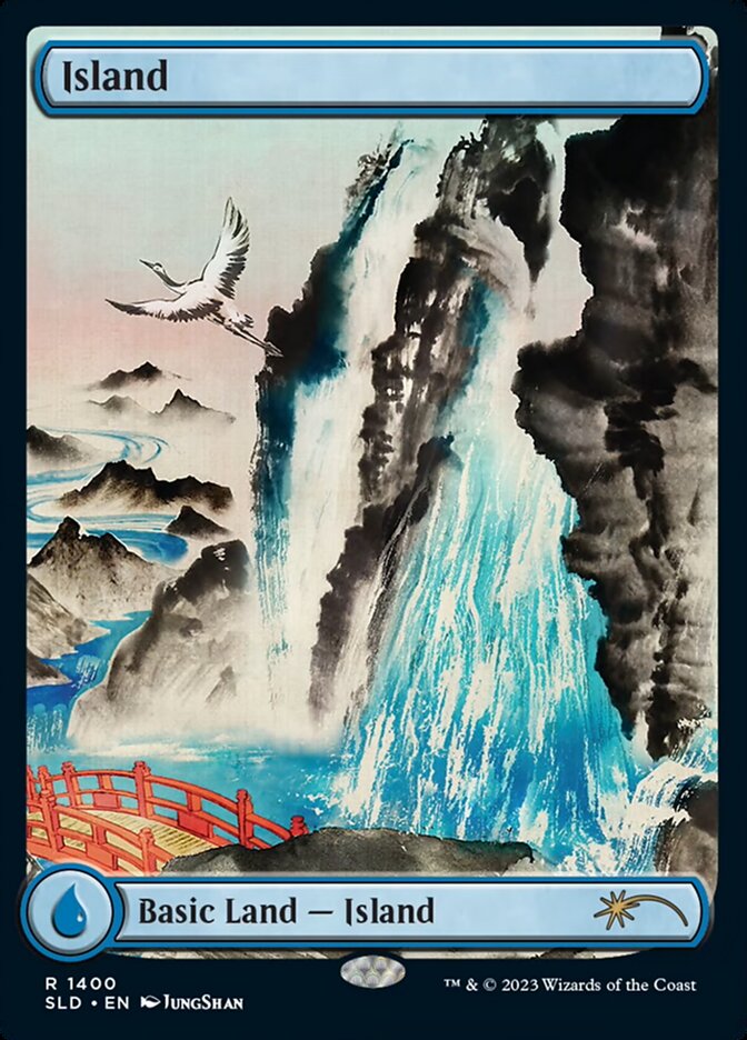 Ilha / Island - Magic: The Gathering - MoxLand
