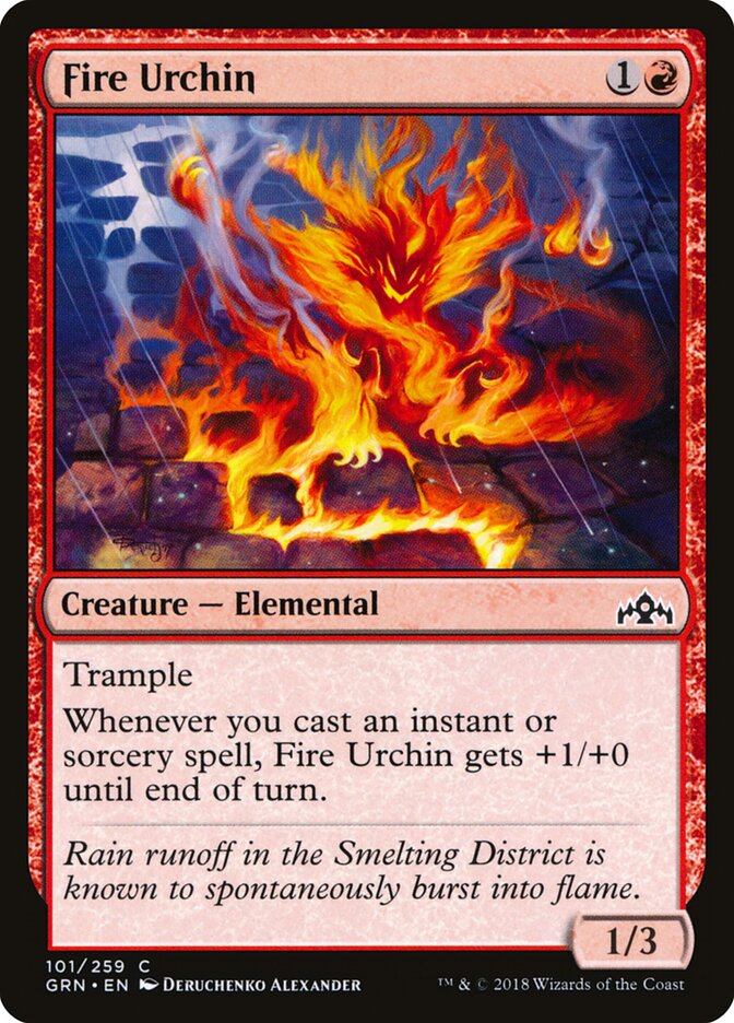Diabinho de Fogo / Fire Urchin - Magic: The Gathering - MoxLand