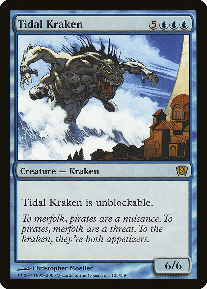 Kraken das Marés / Tidal Kraken - Magic: The Gathering - MoxLand