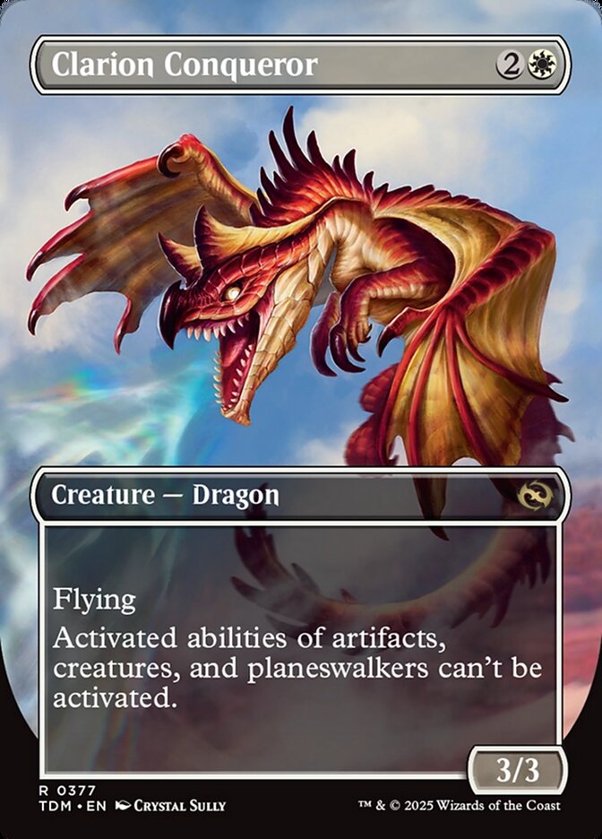 Conquistador do Clarim / Clarion Conqueror - Magic: The Gathering - MoxLand