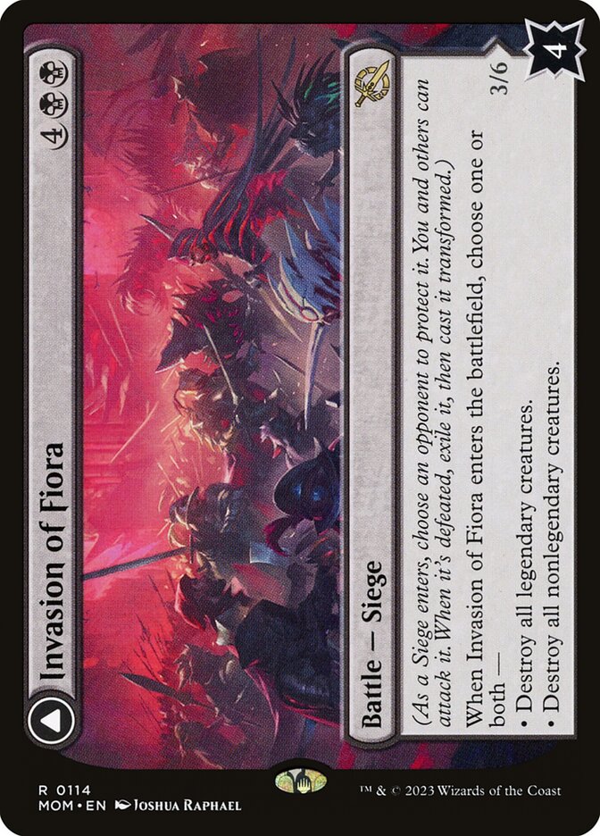 Invasão de Fiora / Invasion of Fiora - Magic: The Gathering - MoxLand