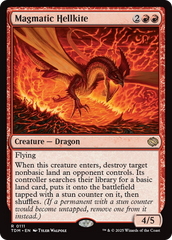 Dragão Avérneo Magmático / Magmatic Hellkite - Magic: The Gathering - MoxLand