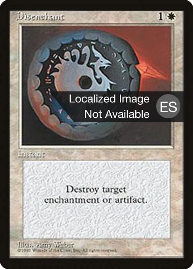 Desencantar / Disenchant - Magic: The Gathering - MoxLand