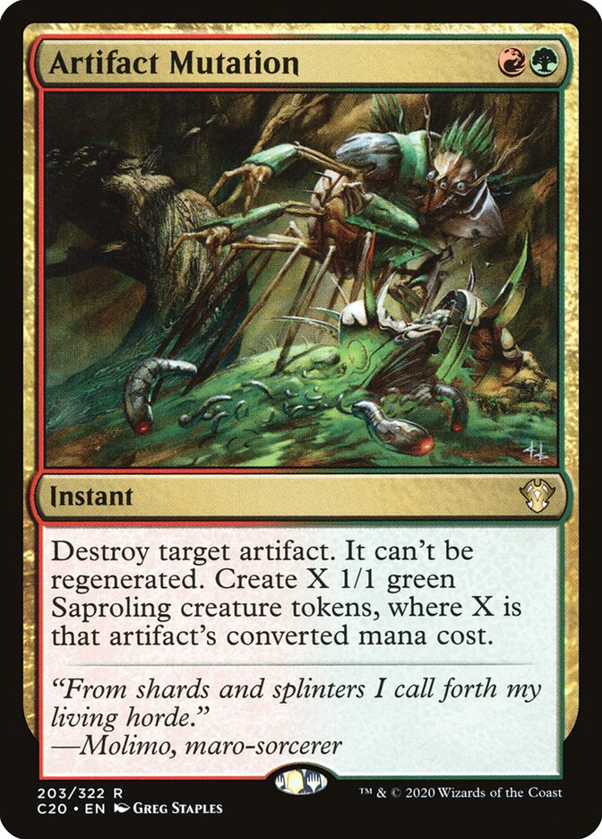 Mutação de Artefato / Artifact Mutation - Magic: The Gathering - MoxLand