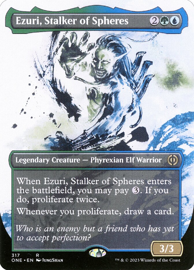 Ezuri, Espreitador de Esferas / Ezuri, Stalker of Spheres - Magic: The Gathering - MoxLand
