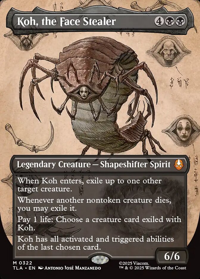 Koh, o Ladrão de Faces / Koh, the Face Stealer - Magic: The Gathering - MoxLand