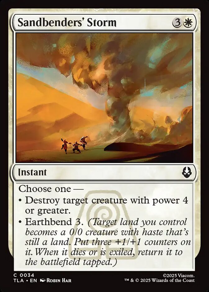 Tempestade dos Dobradores de Areia / Sandbenders' Storm - Magic: The Gathering - MoxLand
