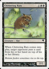Ratos Chiadores / Chittering Rats - Magic: The Gathering - MoxLand