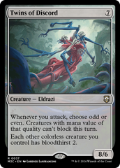 Twins of Discord - Magic: The Gathering - MoxLand