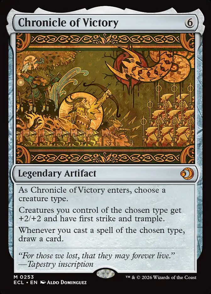 Crônica da Vitória / Chronicle of Victory - Magic: The Gathering - MoxLand