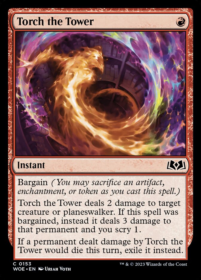 Incendiar a Torre / Torch the Tower - Magic: The Gathering - MoxLand
