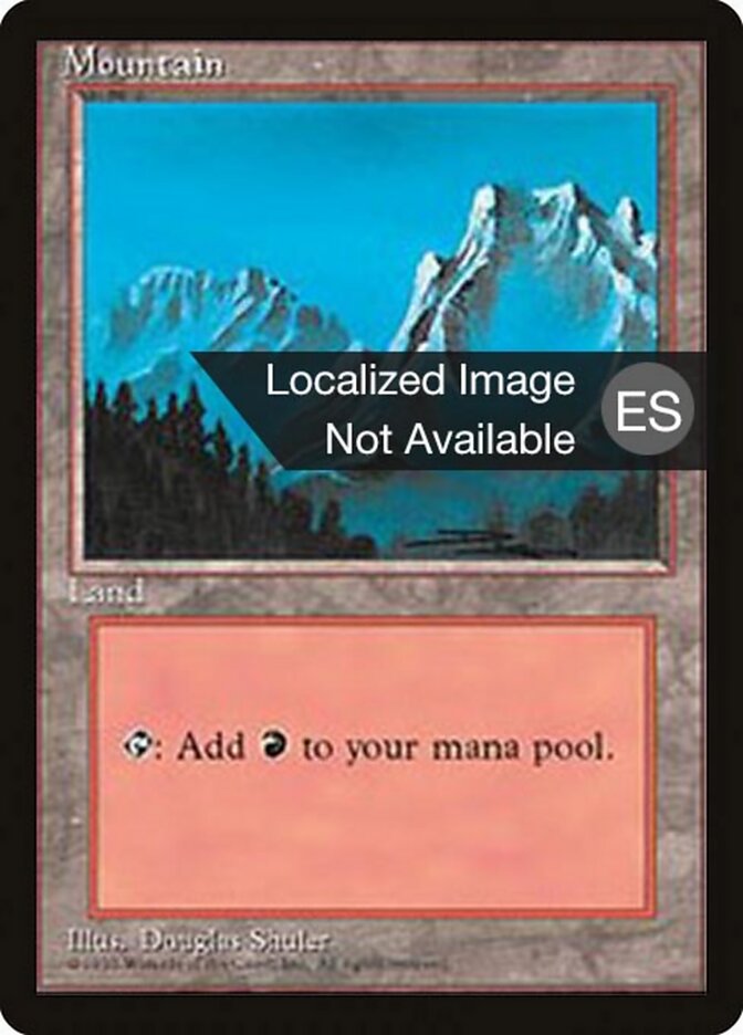 Montanha / Mountain - Magic: The Gathering - MoxLand
