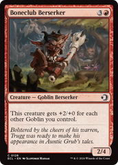 Amoque da Clava Óssea / Boneclub Berserker - Magic: The Gathering - MoxLand