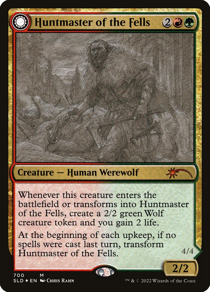 Mestre de Caça da Derrubada / Huntmaster of the Fells - Magic: The Gathering - MoxLand