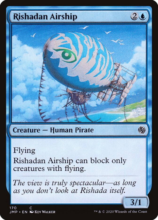 Dirigível de Rishada / Rishadan Airship - Magic: The Gathering - MoxLand