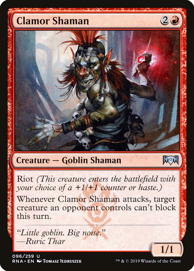 Xamã do Clamor / Clamor Shaman - Magic: The Gathering - MoxLand