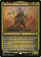 Hazezon, Moldador de Areia / Hazezon, Shaper of Sand - Magic: The Gathering - MoxLand