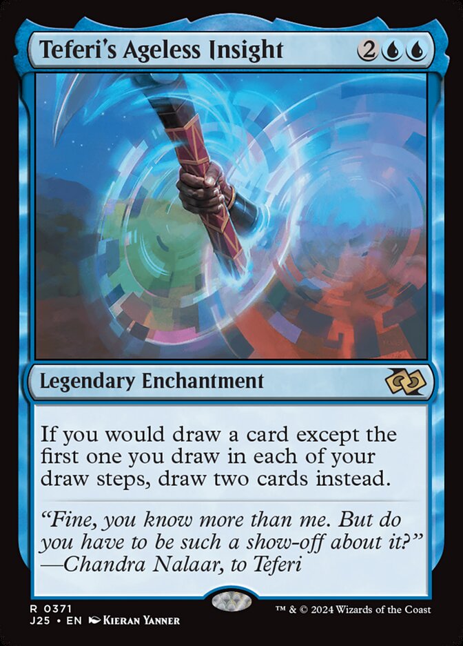 Percepção Atemporal de Teferi / Teferi's Ageless Insight - Magic: The Gathering - MoxLand