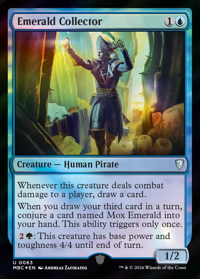 Emerald Collector - Magic: The Gathering - MoxLand