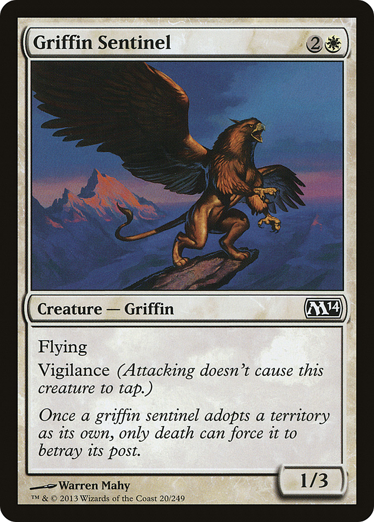 Grifo Sentinela / Griffin Sentinel - Magic: The Gathering - MoxLand