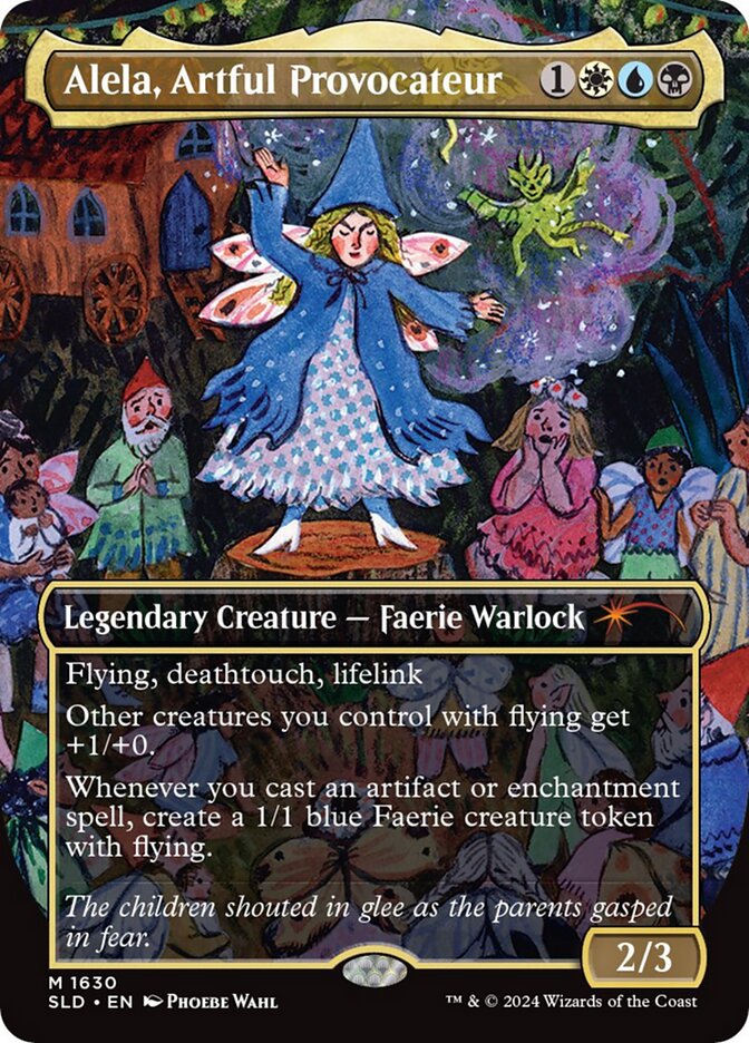 Alela, Provocadora Ardilosa / Alela, Artful Provocateur - Magic: The Gathering - MoxLand