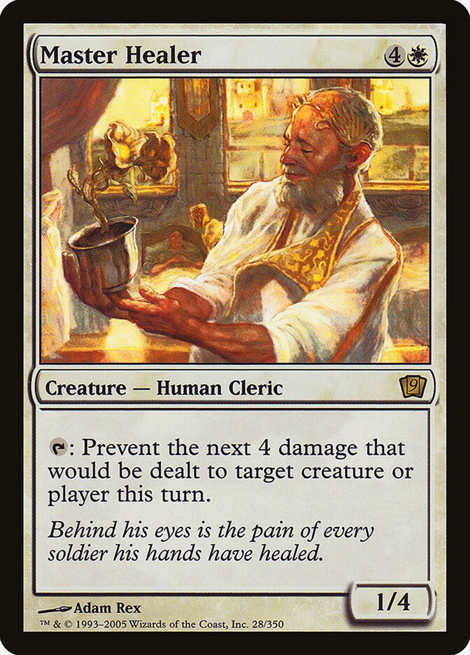 Mestre Curandeiro / Master Healer - Magic: The Gathering - MoxLand