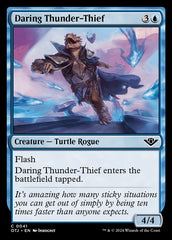 Ladrolâmpago Ousado / Daring Thunder-Thief - Magic: The Gathering - MoxLand