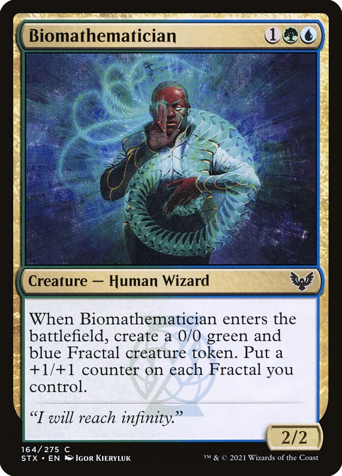 Biomatemático / Biomathematician - Magic: The Gathering - MoxLand