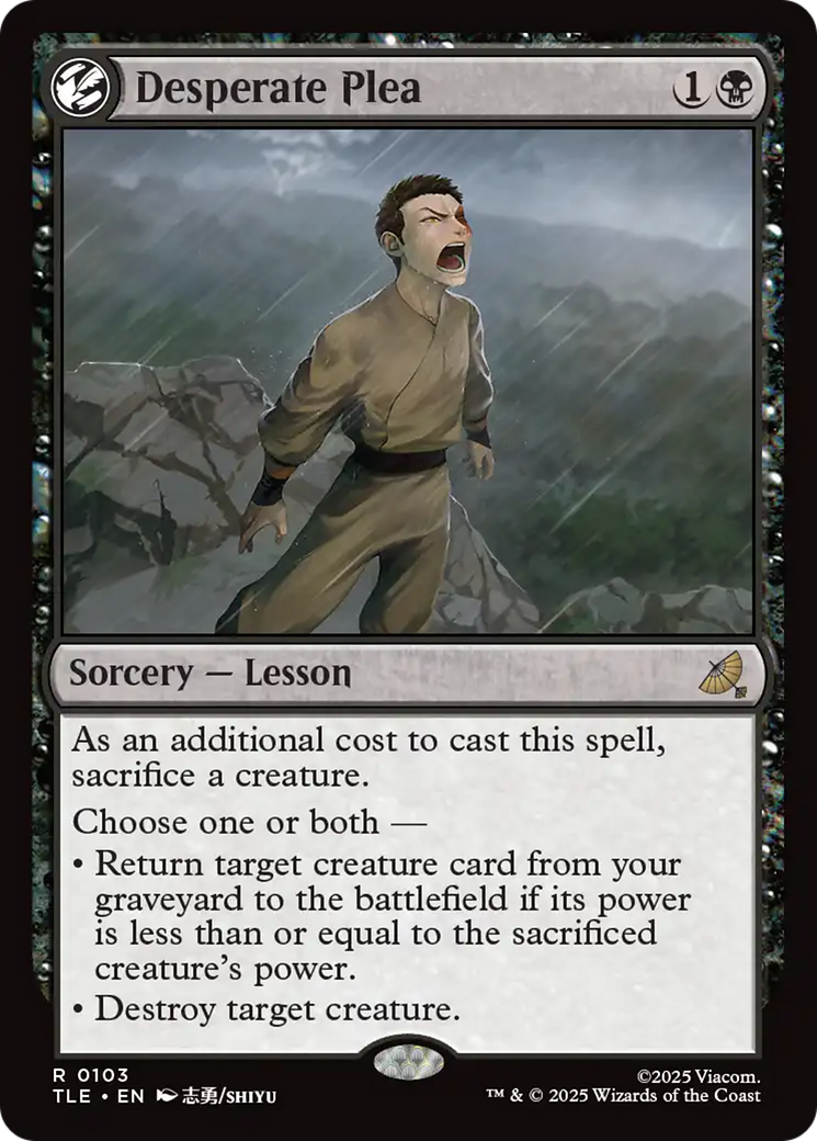 Súplica Desesperada / Desperate Plea - Magic: The Gathering - MoxLand