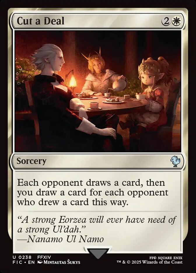 Fazer um Acordo / Cut a Deal - Magic: The Gathering - MoxLand
