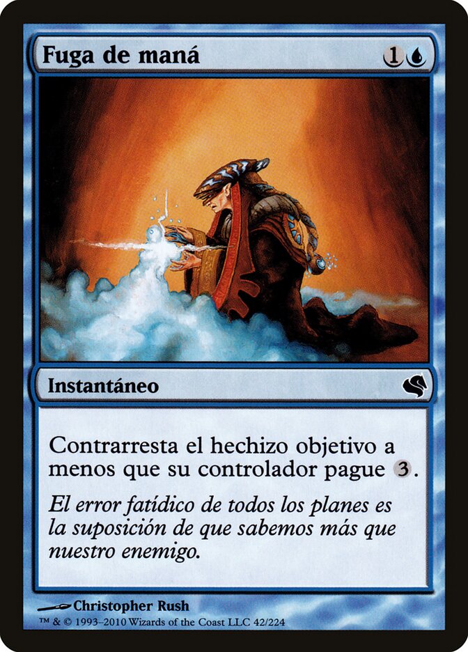 Fuga de Mana / Mana Leak - Magic: The Gathering - MoxLand
